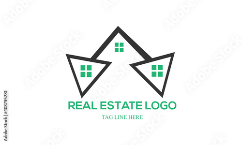 Property Logo Design, House Logo Design.