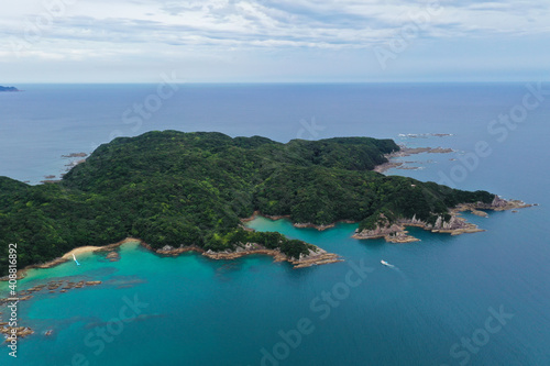 高知県土佐清水市 竜串の風景