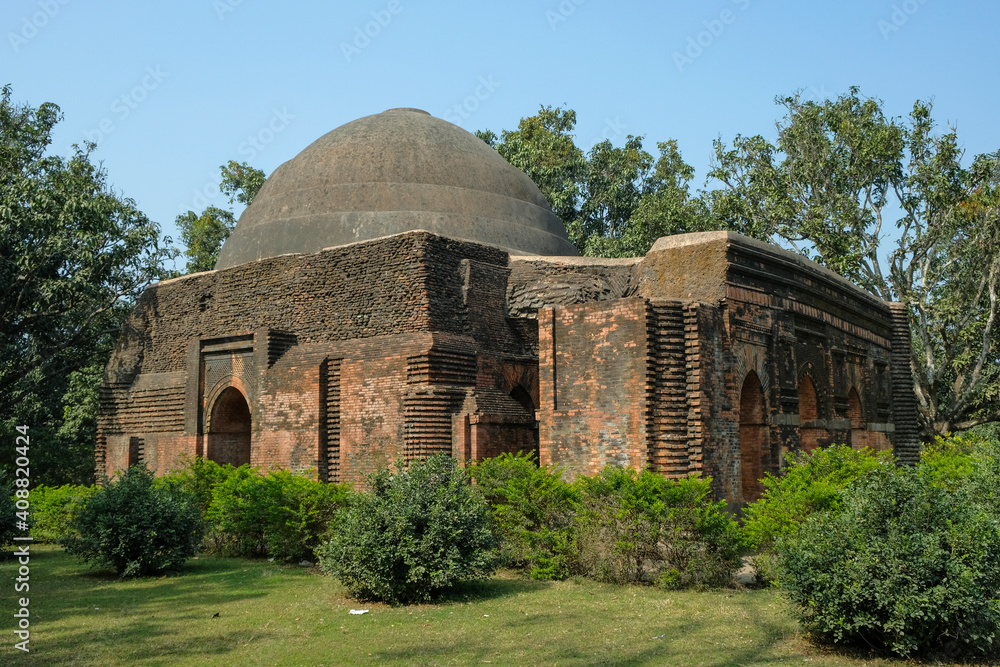 Chamkati Masjid are the ruins of a small mosque that was the capital of the Muslim Nawabs of Bengal in the 13th to 16th centuries in Gaur, West Bengal, India.