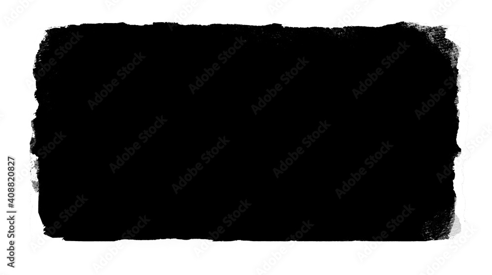 Watercolor rectangle background isolated on white Watercolor rectangle background isolated on white