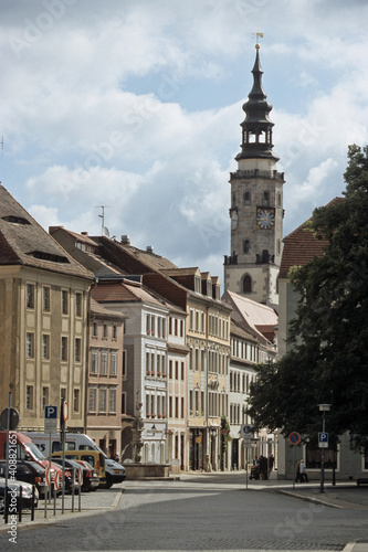  Altstadt von Goerlitz mit Blick zum Rathausturm