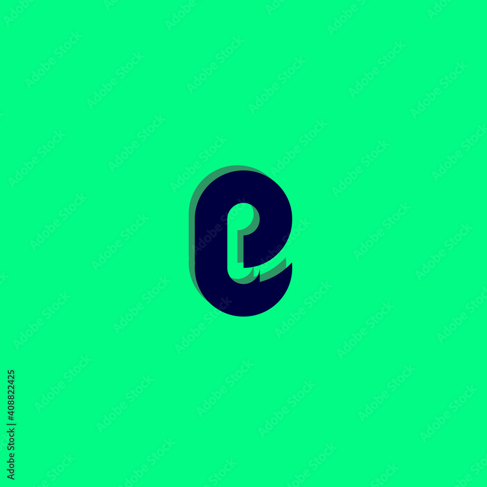 Circle Letter E Logo. E Letter Design Vector with a unique shape. Circle Letter E Logo. E Letter Design Vector with a unique shape.