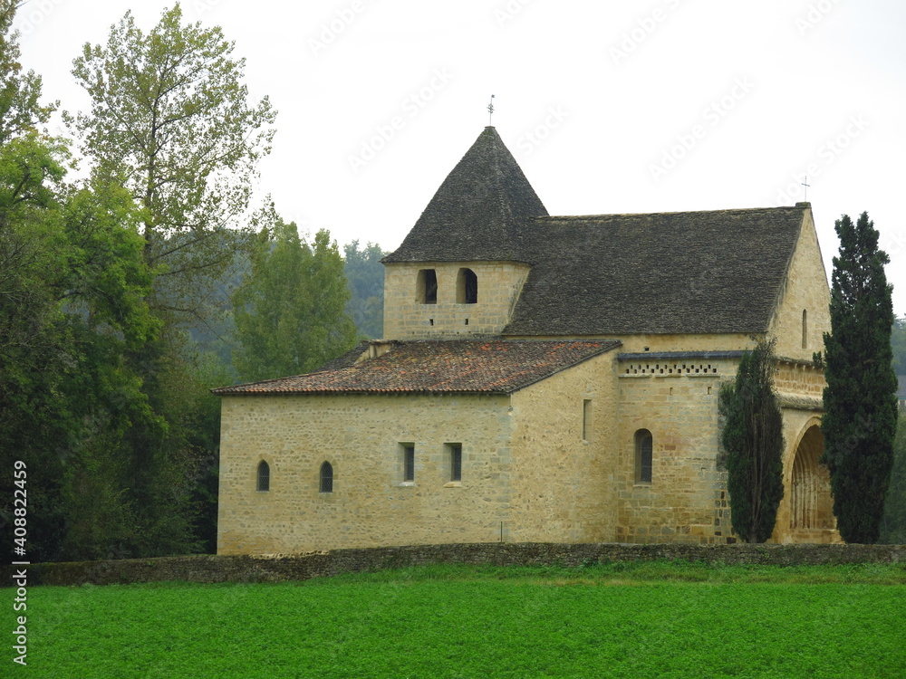 Country church; Dordogne River Valley, France Country church; Dordogne River Valley, France