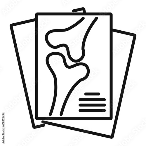 Mrt imaging icon. Outline mrt imaging vector icon for web design isolated on white background
