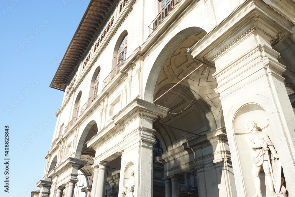 Galleria degli Uffizi museum in Florence, Italy - ウフィツィ美術館  フィレンツェ イタリア