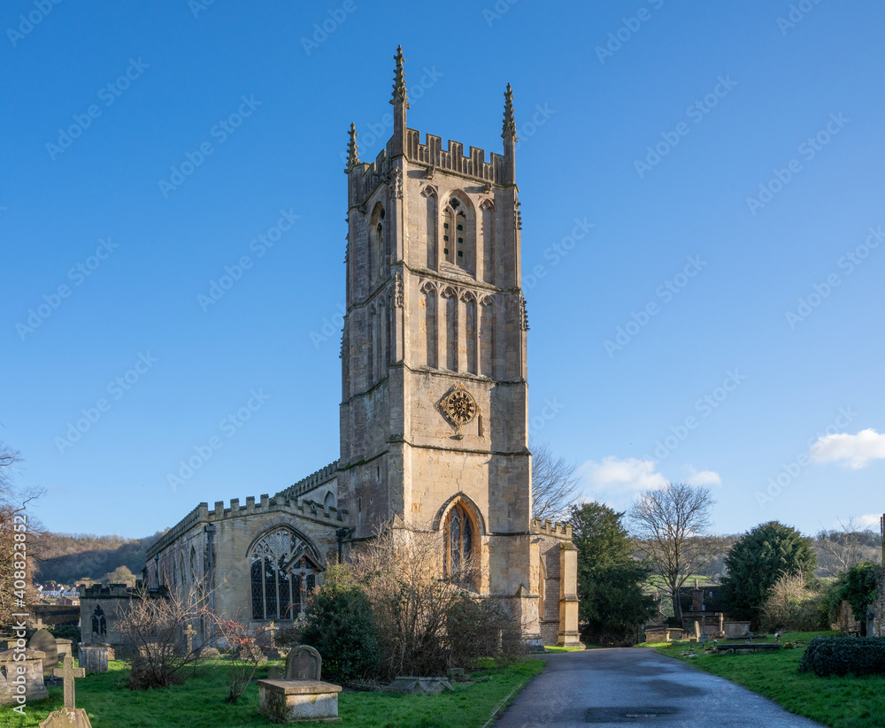The Parish Church of Saint Mary the Virgin, Wotton Under Edge, The Cotswolds, England, UK