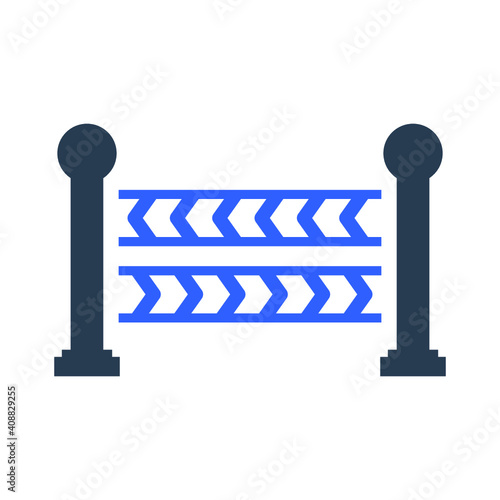 Investigation restricted area icon