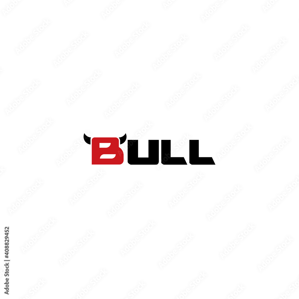 bull logo symbol letter b design simple modern vector horned unique bull logo symbol letter b design simple modern vector horned unique