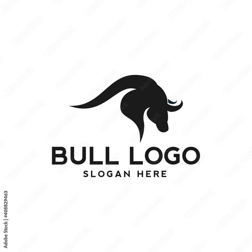 bull art logo design inspiration illustration logo animal farm cattle modern simple bull art logo design inspiration illustration logo animal farm cattle modern simple