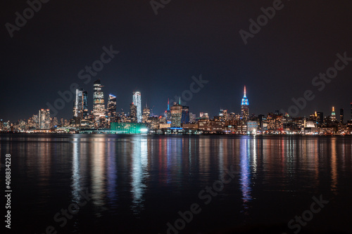 Manhattan view at night - New York, 2018