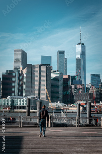 Manhattan view from Brooklyn - New York, 2018