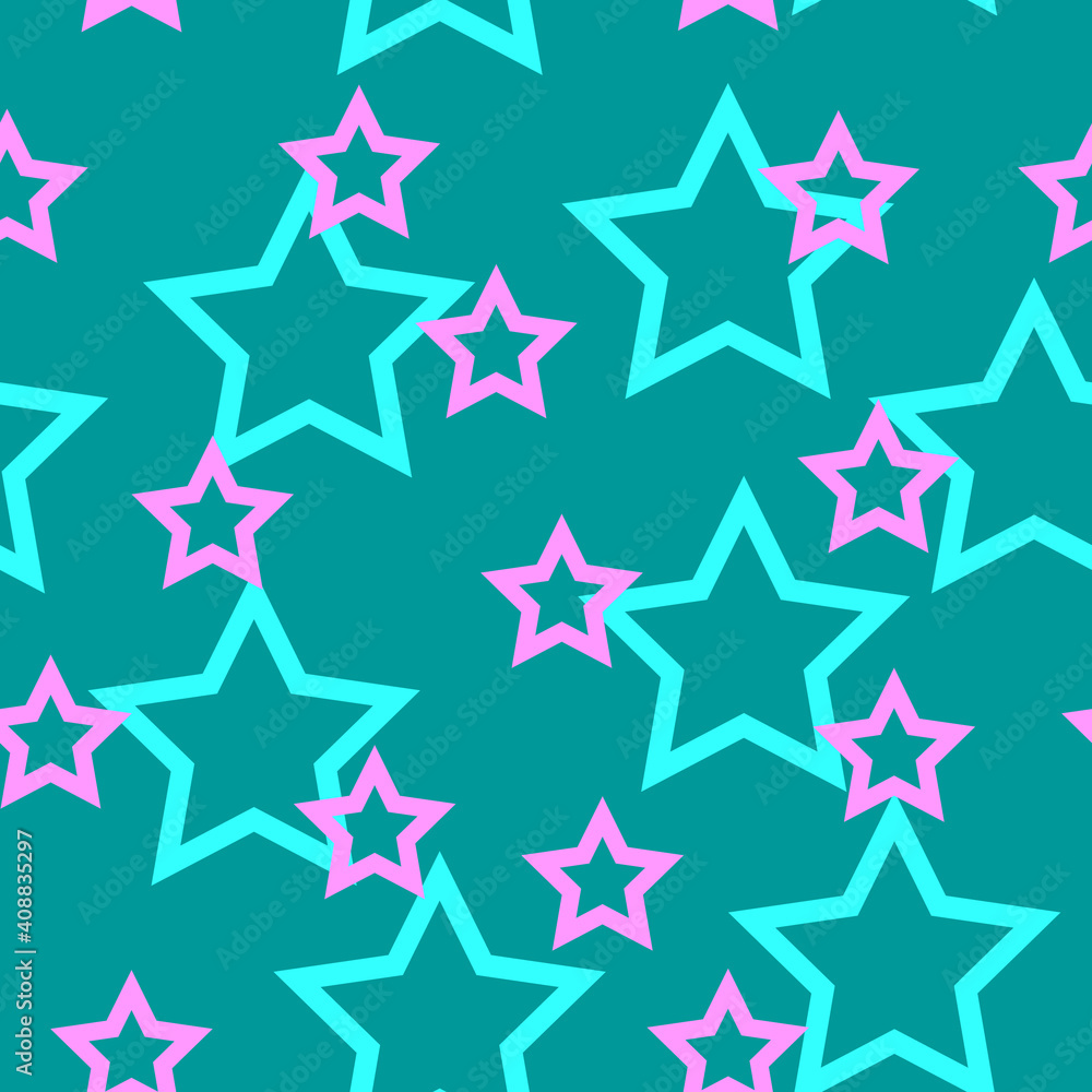 Stars seamless pattern Stars seamless pattern