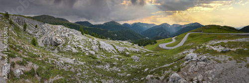 Nockberge und Nockalmstraße in Kärnten