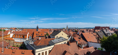 Wallpaper Mural Excursion to the medieval city of Bamberg in Bavaria (Germany) on a sunny summer day Torontodigital.ca