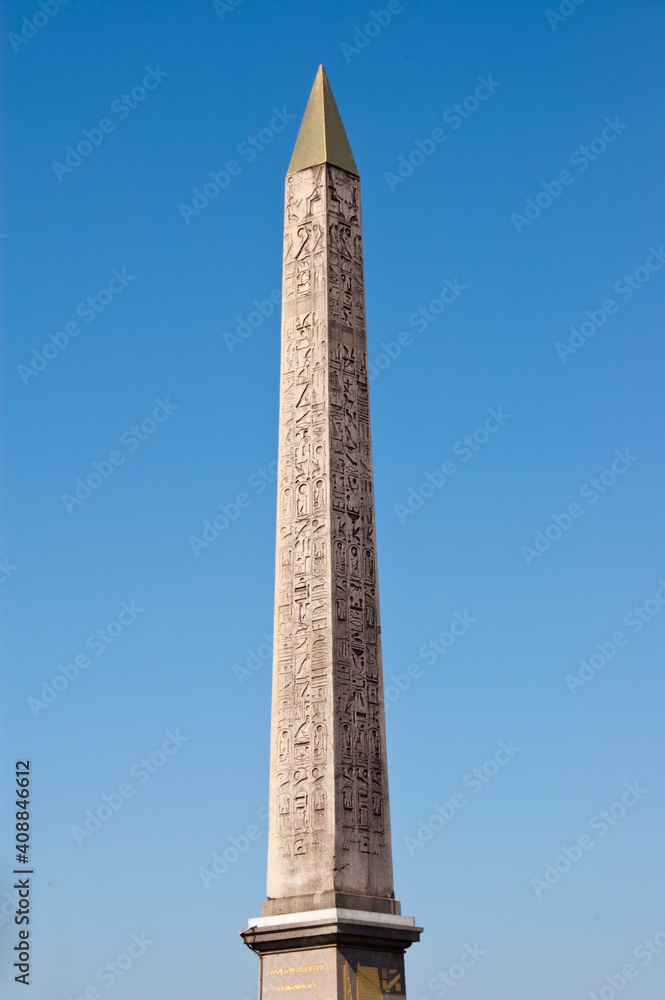 Obelisk auf der Place de la Concorde in Paris