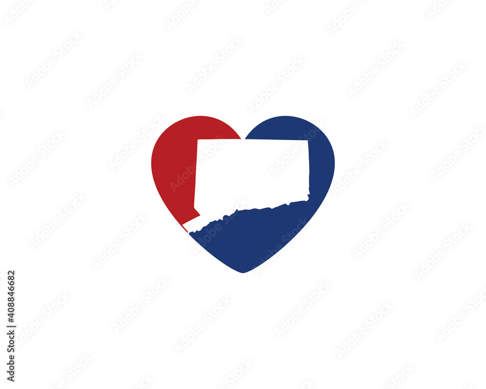 Connecticut Map and Hearth Logo 001 Connecticut Map and Hearth Logo 001