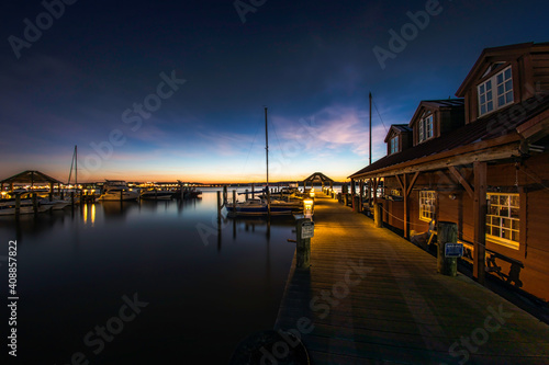 Peaceful Morning at the Dock © Jeremy