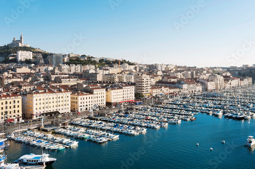 Fototapeta Naklejka Na Ścianę i Meble -  Le Vieux Port - Marseille; France