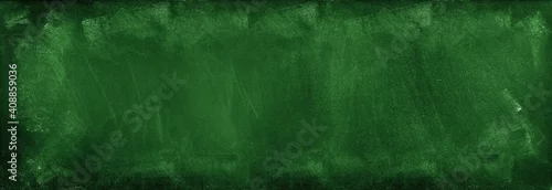 Panel kuchenny z motywem Green blackboard or chalkboard
