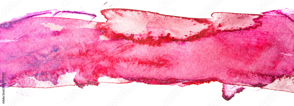 red watercolor stripe background texture element