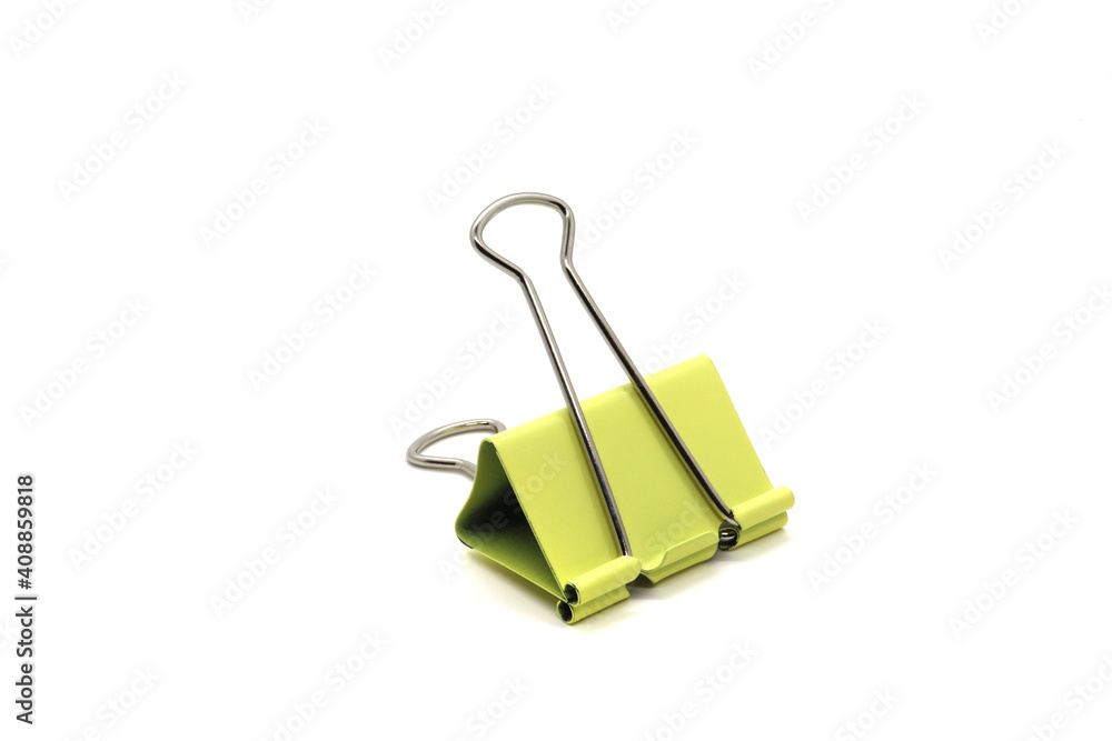 paperclips on isolated white background paperclips on isolated white background