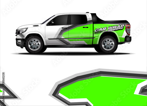 abstract background vector for racing car wrap design and vehicle livery  