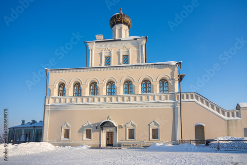 Palace Church of the Kazan Kremlin, Vvedenskaya Church, Russia. photo