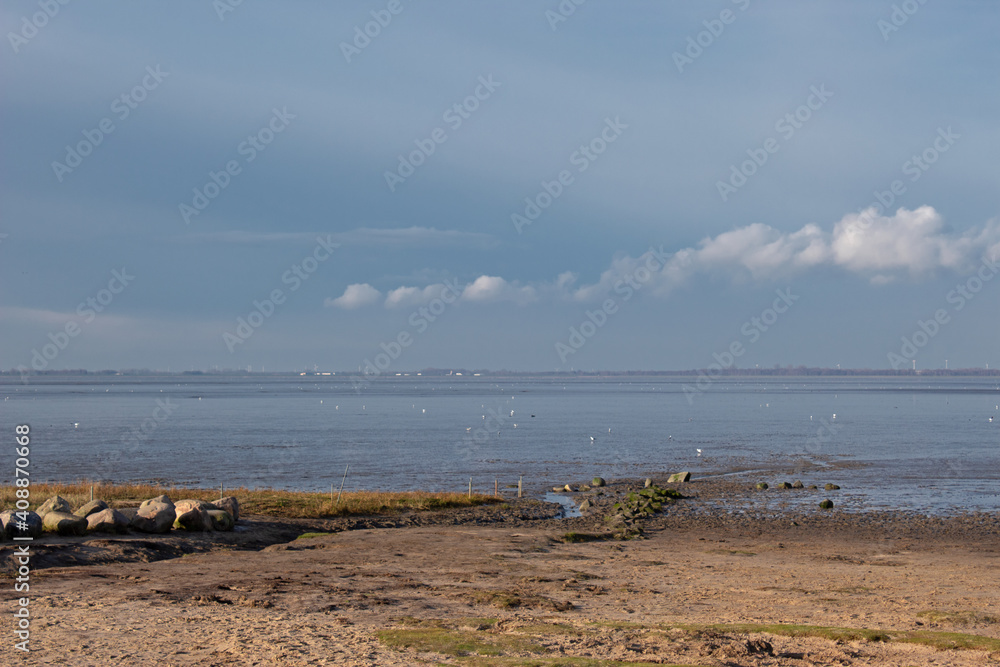Strand in Dangast, Niedersachsen, Deutschland Strand in Dangast, Niedersachsen, Deutschland
