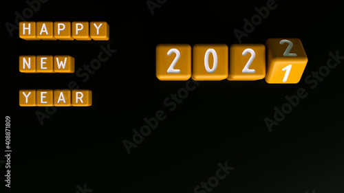 Happy new year 2022, hope new year photo