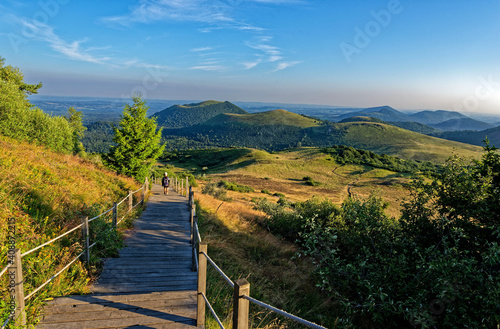 Chaine des Puys, volcans, Puy de Dôme, Auvergne, Auvergne-rhone-alpes, France