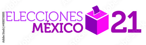 Logo elecciones México 2021