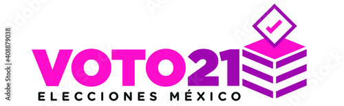 Logo elecciones México 2021