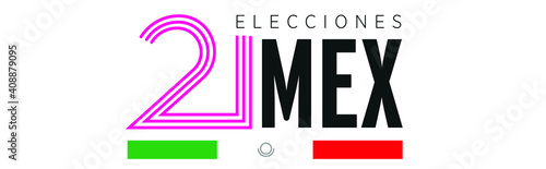 Logo elecciones México 2021