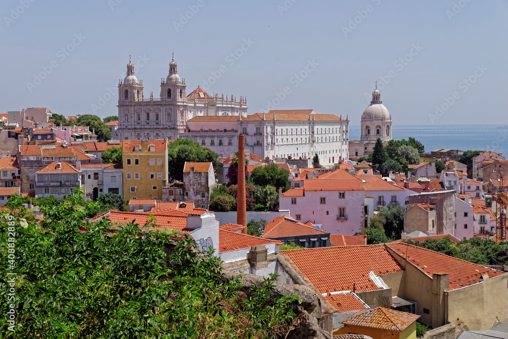 Obraz premium Lisbon in the summer