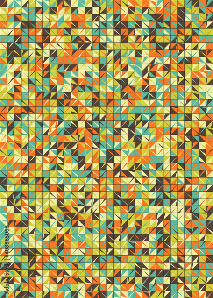 Abstract Geometric Pattern generative computational art illustration Abstract Geometric Pattern generative computational art illustration