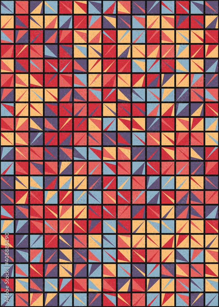 Abstract Geometric Pattern generative computational art illustration Abstract Geometric Pattern generative computational art illustration