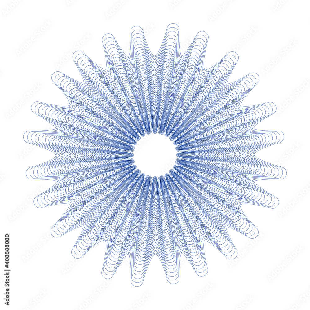 Vector Guilloche elements for certificate or diploma and currency design Vector Guilloche elements for certificate or diploma and currency design