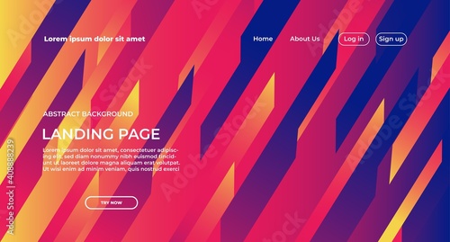 landing page background. abstract modern website background