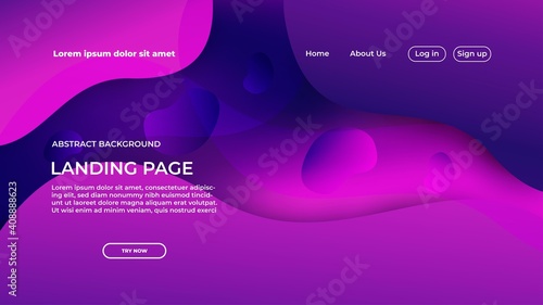 landing page background. abstract modern website background
