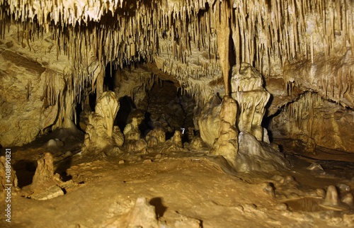 Raj Cave, Undergrounds in Poland, dripstone form, Jaskinia Raj   photo