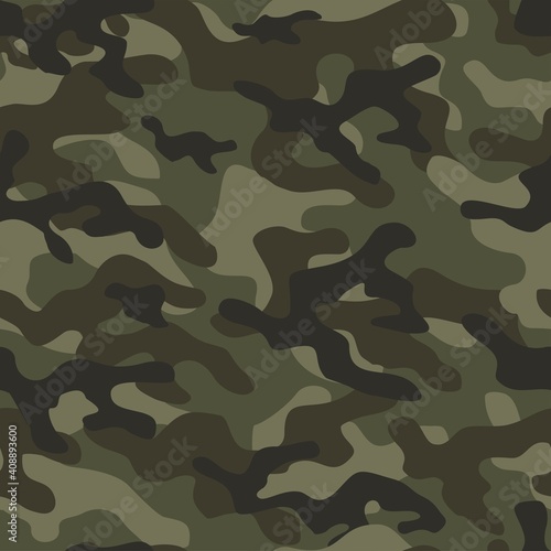 Seamless pattern of military texture. Camouflage pattern for textiles