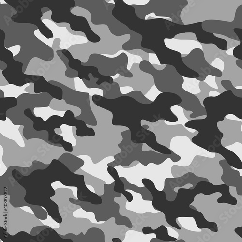 grey camouflage pattern seamless military vector print