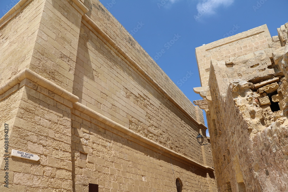 Old Cittadella in Rabat Victoria, Gozo Malta