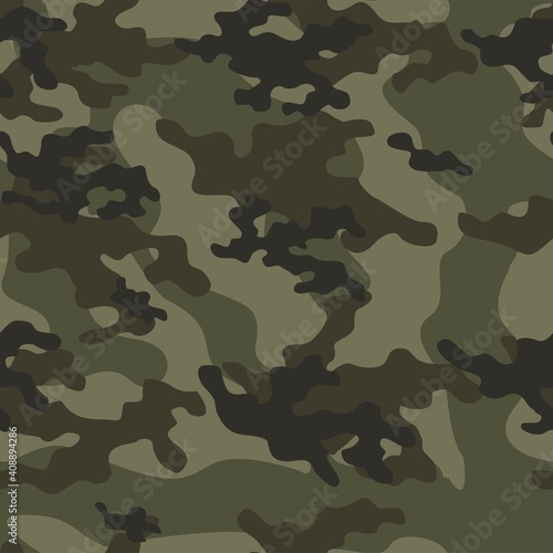 military camouflage vector seamless print green 