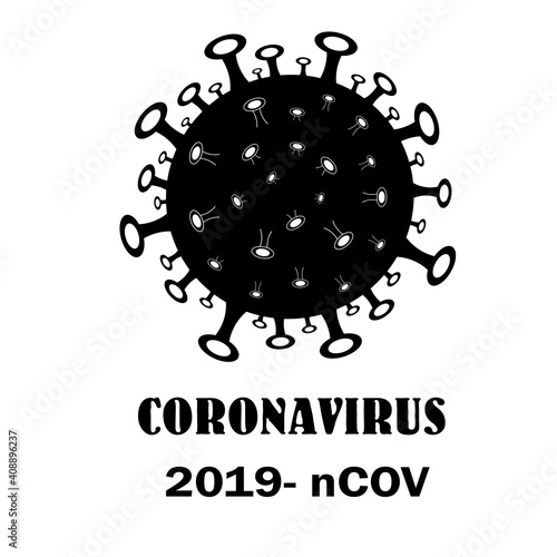 bacterium germ pneumonia in a microscope during a coronavirus pandemic pattern