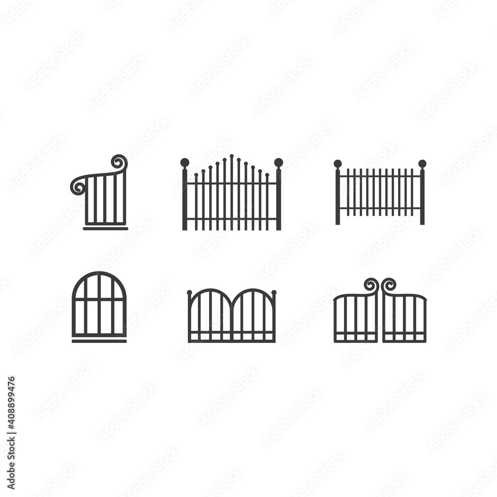 Obraz premium Gate icon