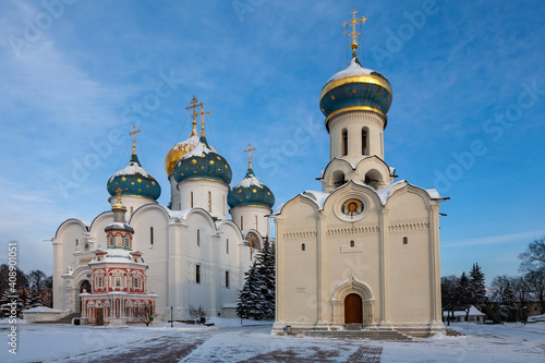 Church of the Trinity Sergius Lavra in Sergiev Posad (Russia)