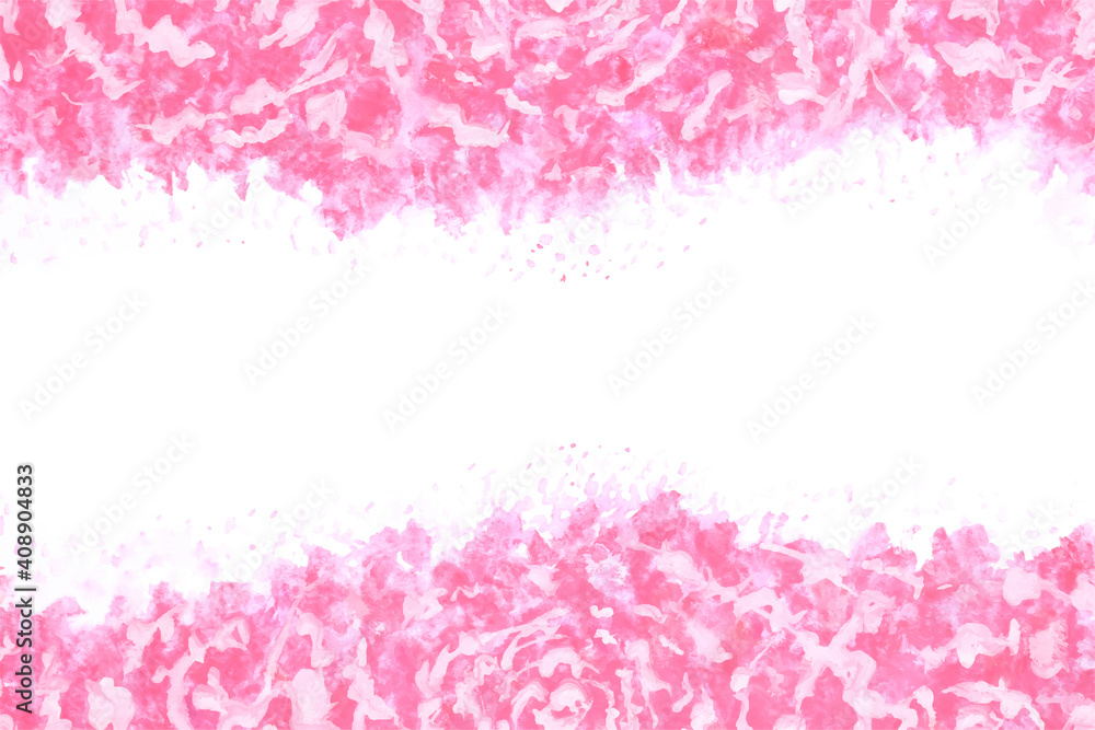 ピンク 花 春 バラ 水彩 抽象 背景
