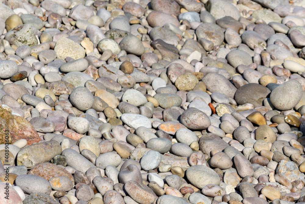 Pebbles on the beach, Serra da Arrábida, Portugal Pebbles on the beach, Serra da Arrábida, Portugal