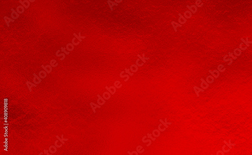Shiny red textured background. Red foil paper decorative texture background, metal texture, glitter texture. Red gradient abstract background for valentine. Luxury and premium texture.